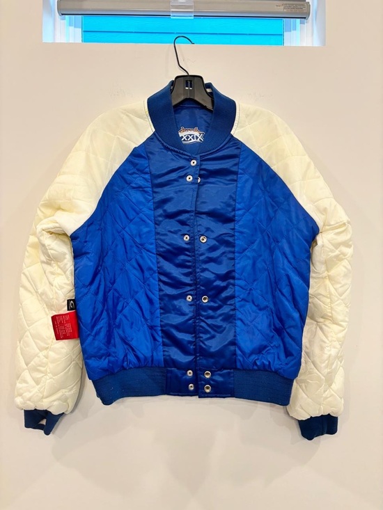 Jackets & Blazers - NFL For Her Super Bowl XXIX Women’s Satin Varsity Jacket Size M - #A06